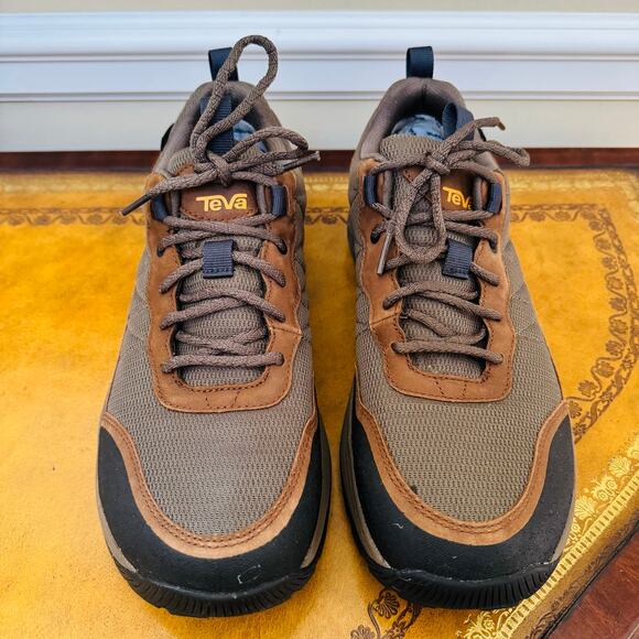 Teva Rapid Proof Mens Ridgeview Bison Low Hiking Vibram Trail Boots Size 10 main image 11